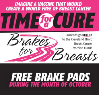 Addison - Brakes 4 Breasts - Free Brake Pads In October