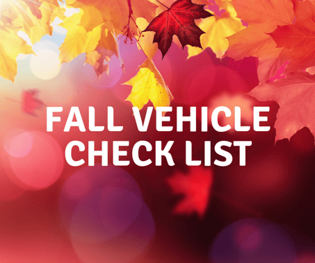 Addison - Fall Vehicle Check List