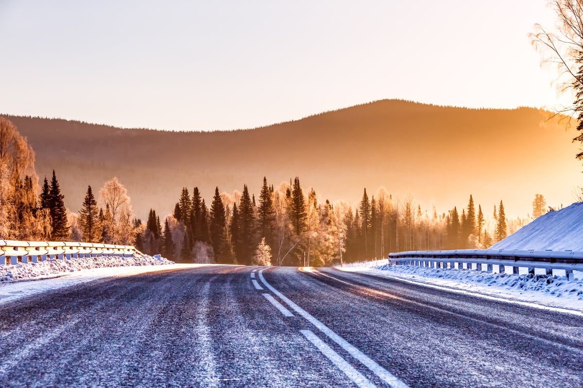 winter driving colorado