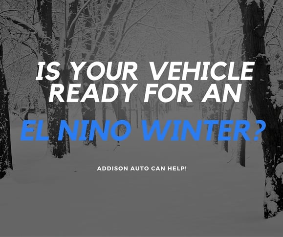 Is Your Vehicle Ready For An El Nino Winter?